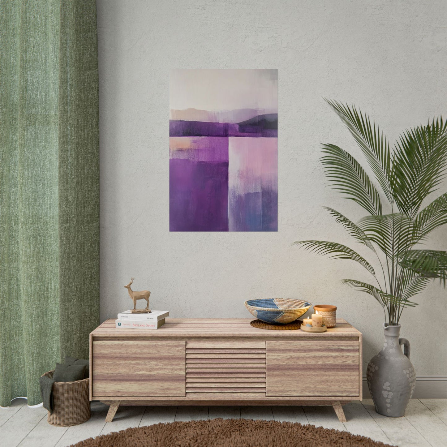 Modern Wall Art Poster Spring Serenity (20020)