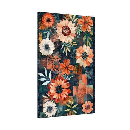 Boho Wall Art Poster Flower Serenity (20040)