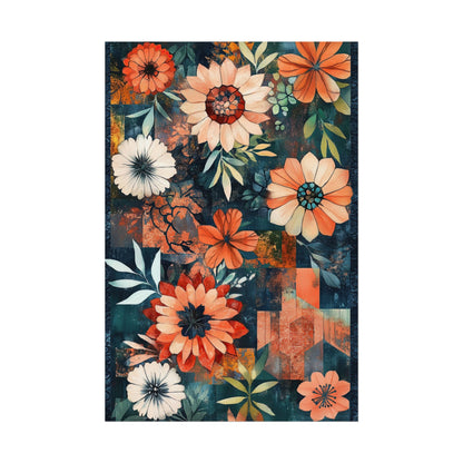 Boho Wall Art Poster Flower Serenity (20040)