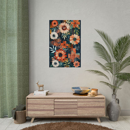 Boho Wall Art Poster Flower Serenity (20040)